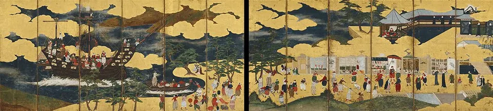 Nanban byōbu (teaser crop)
